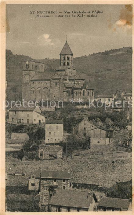 Saint-Nectaire Puy de Dome Eglise