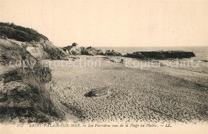 Saint-Palais-sur-Mer Pierrieres Plage du Platin