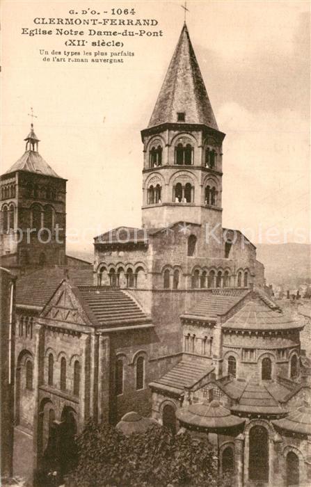 Clermont-Ferrand Eglise Notre-Dame-du-Pont
