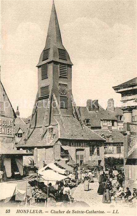 Honfleur Clocher de Sainte-Catherine