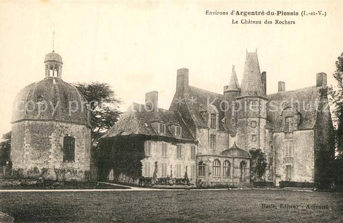 Argentre-du-Plessis Chateau des Rochers
