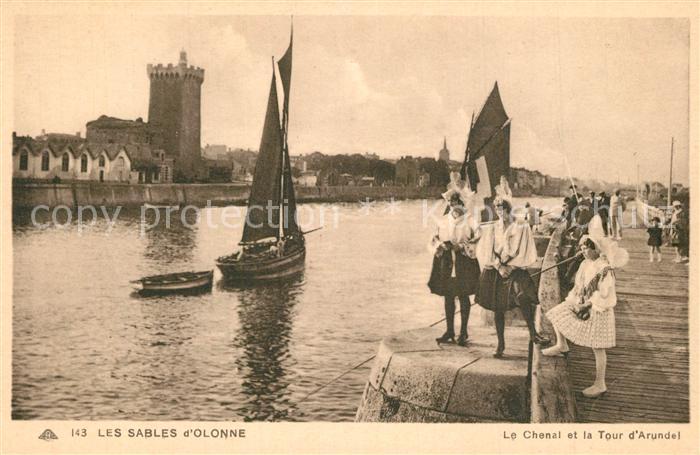 Les Sables-d Olonne Chenal Tour d Arundel