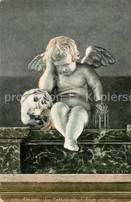 Amiens Cathedrale Ange pleureur