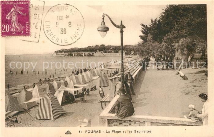 Fouras Charente-Maritime Plage Sapinettes