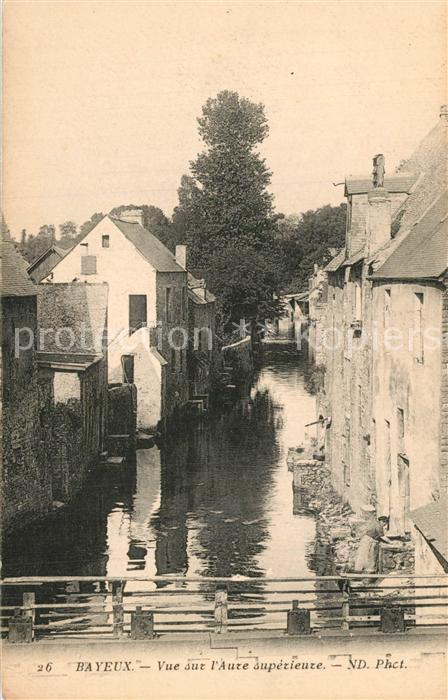 Bayeux Vue sur l’Aurre superieure