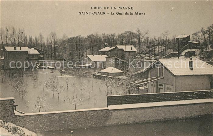 Saint-Maur Creteil Le Quai de la Marne