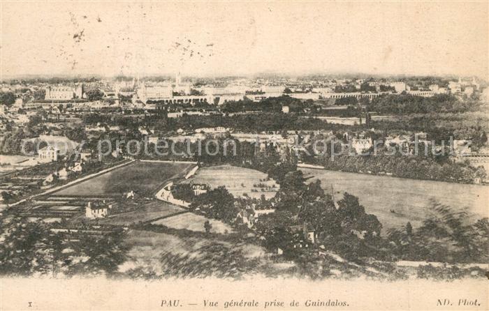 Pau 64 Vue generale prise de Guindalos