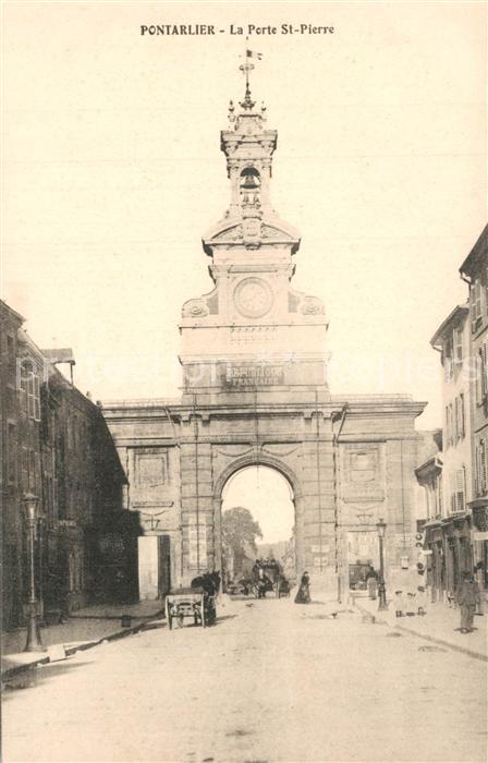 Pontarlier Doubs La Porte St Pierre