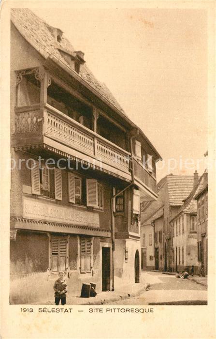 Selestat Bas Rhin Elsass Site Pittoresque