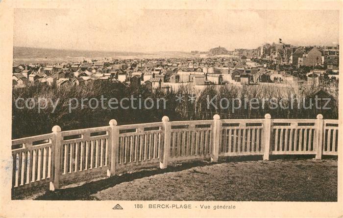 Berck-Plage Vue generale