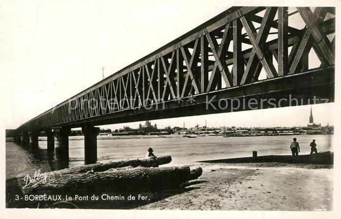 Bordeaux Le Pont du Chemin de Fer