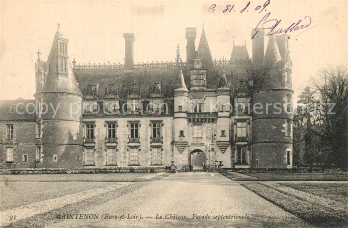 Maintenon Le Chateau Facade septentrionale