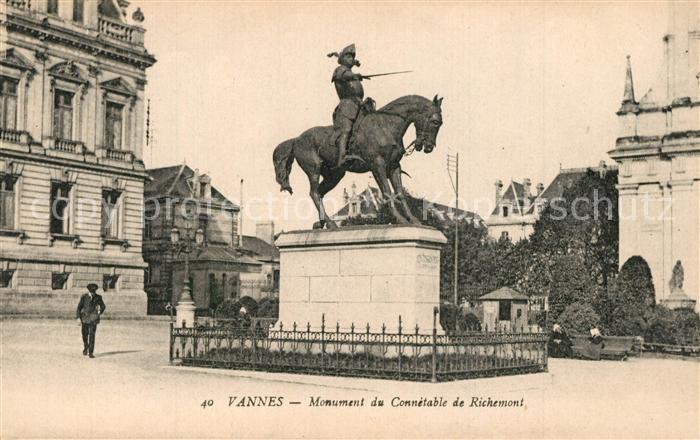 Vannes 56 Monument du Connetable de Richemont