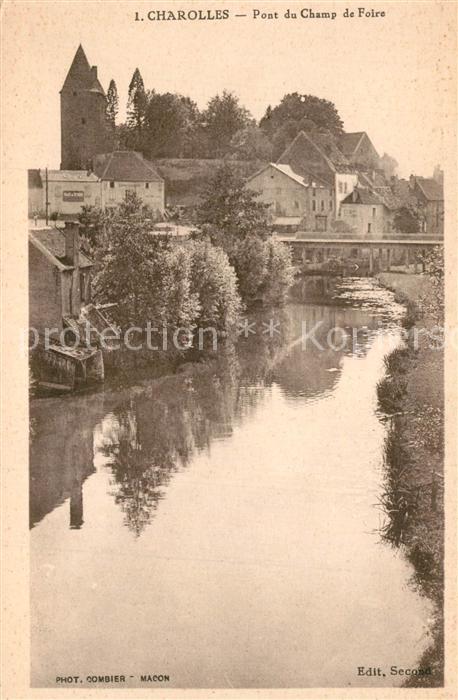 Charolles Pont du Champ de Foire