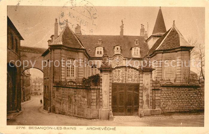 Besancon les Bains Archeveche