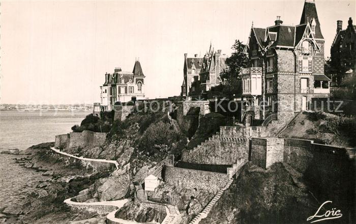 Dinard 35 La Malouine et plage Roche Pelee