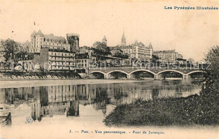 Pau 64 Vue panoramique Pont de Jurancon