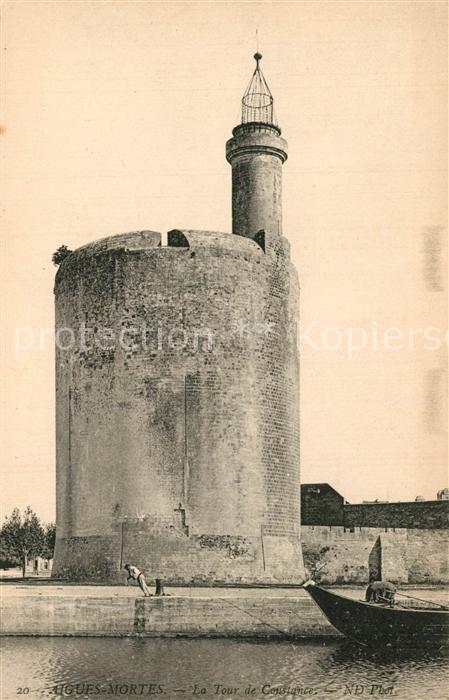 Aigues-Mortes Gard La Tour de Constance