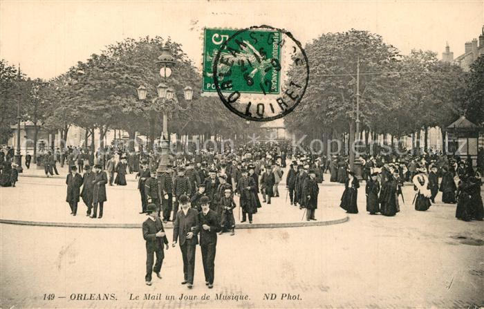 Orleans Loiret Le Mail un Jour de Musique