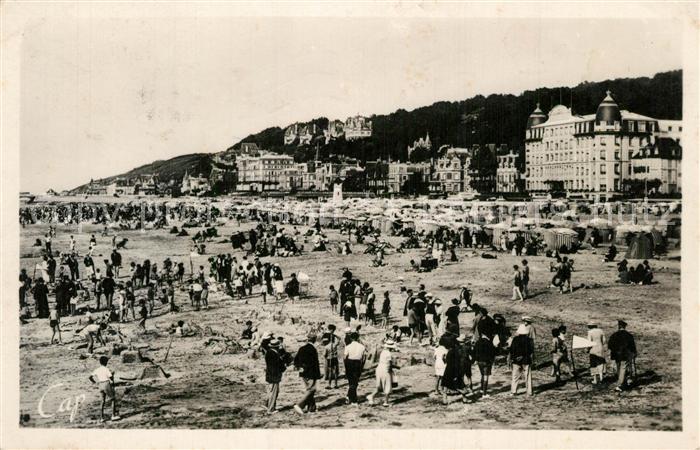 Trouville-Deauville Panorama de la plage