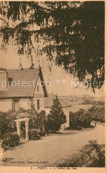 Semur-en-Auxois Pont L’Hotel du Lac