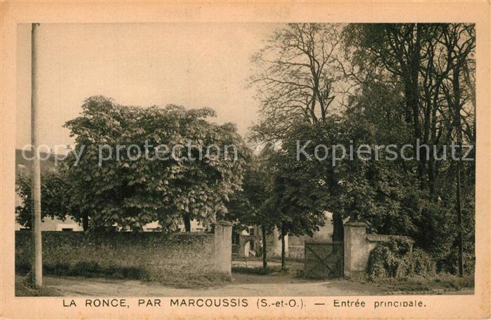 Marcoussis La Ronce Entree principale