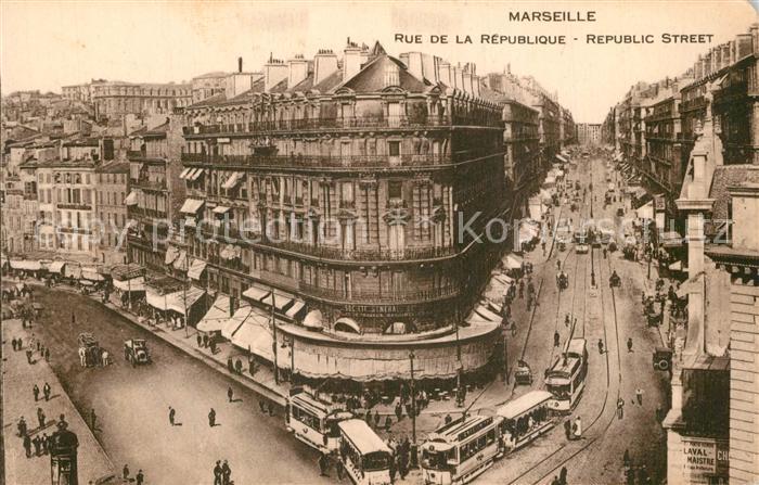 Marseille Bouches-du-Rhone Rue de la Republique