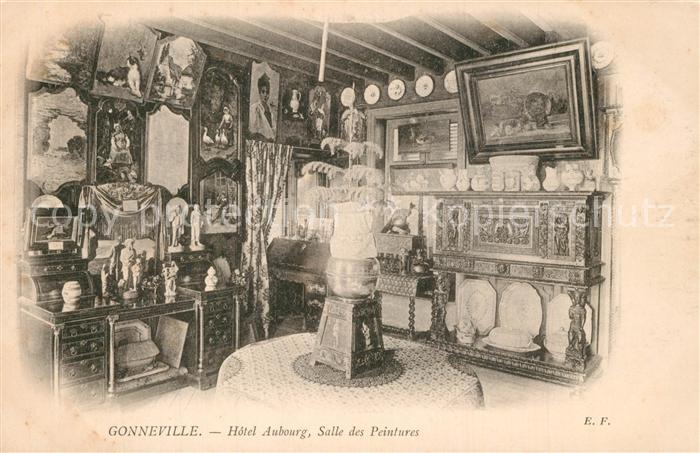 Gonneville-la-Mallet Hotel Aubourg Salle des Peintures