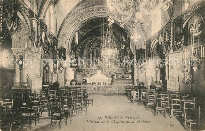 Paray-le-Monial Interieur de la Chapelle de la Visitation