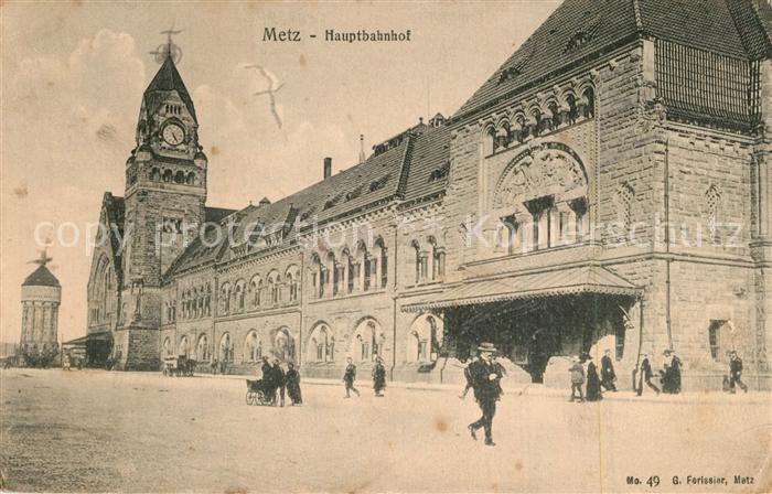 Metz  57 Moselle Hauptbahnhof