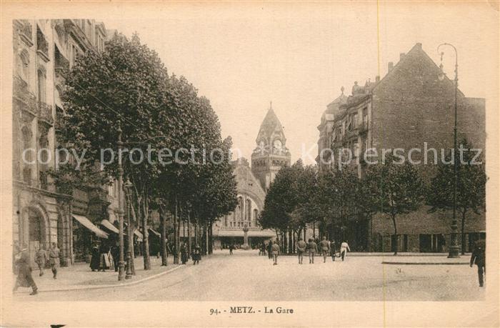 Metz  57 Moselle La Gare