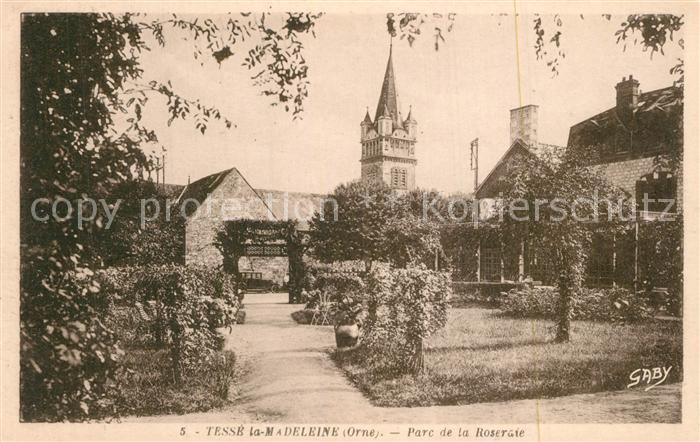 Tesse la Madeleine parc de la Roseraie
