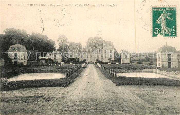 Villiers-Charlemagne Entree du Chateau de la Rengere