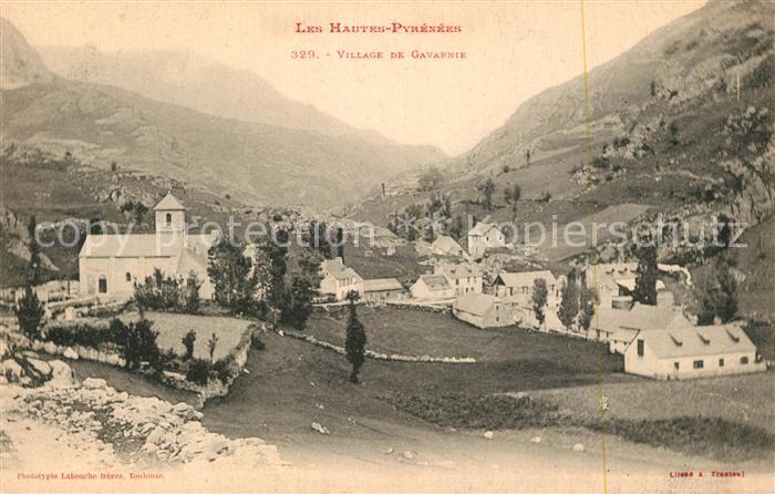Gavarnie Hautes-Pyrenees Village de Gavarnie