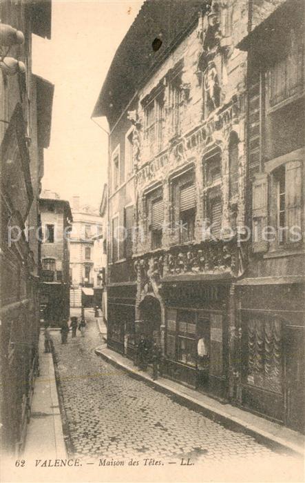 Valence 26 Maison des Tetes