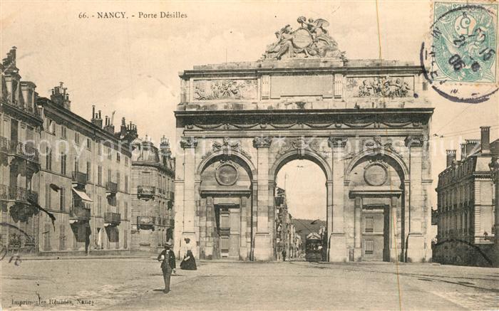 Nancy Lothringen Porte Desilles