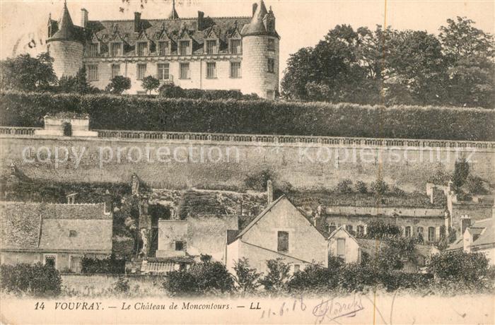 Vouvray Indre-et-Loire Le Chateau de Moncontours