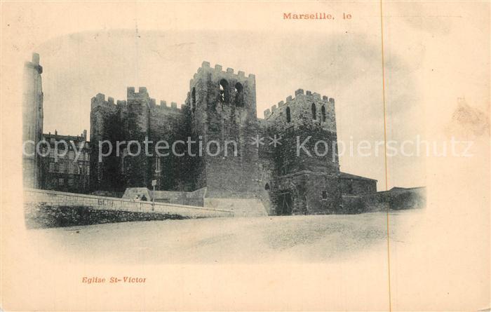 Marseille Bouches-du-Rhone Eglise St Victor