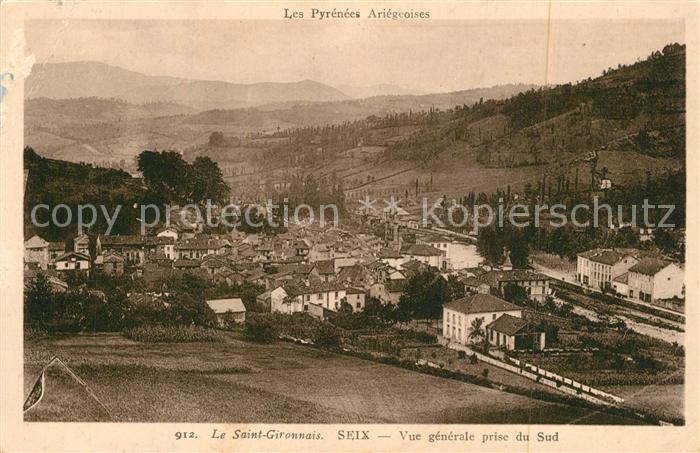 Seix Le Saint Gironnais Vue generale prise d