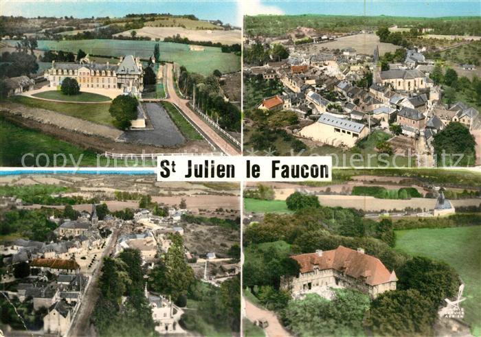 Saint-Julien-le-Faucon Vue generale Grandchamp le Chateau Coupesarte