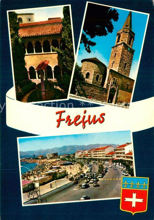 Frejus Le Cloitre La Cathedrale Le Boulevard de la Liberation