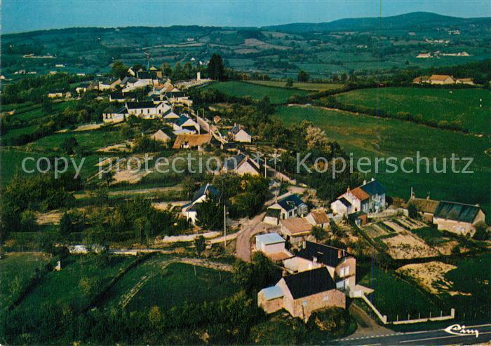 Dommartin Nievre Vue generale aerienne