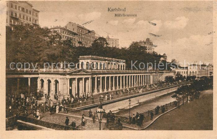 Karlsbad Eger Muehlbrunnen