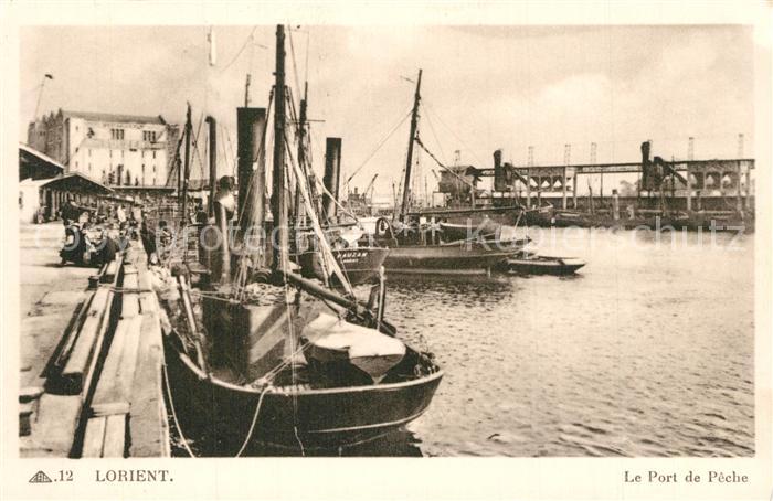 Lorient Morbihan Bretagne Le Port de Peche
