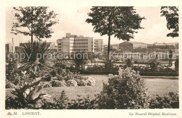 Lorient Morbihan Bretagne Le Nouvel Hopital Maritime