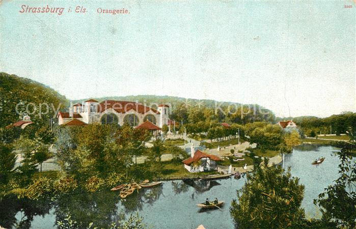 Strassburg Elsass Orangerie