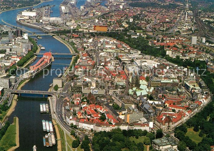 Bremen Fliegeraufnahme