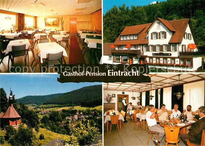 Friedrichstal Baiersbronn Gasthof Pension Eintracht Gastraeume