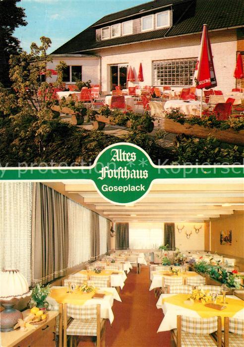 Goseplack Hardegsen Altes Forsthaus Terrasse Gaststube