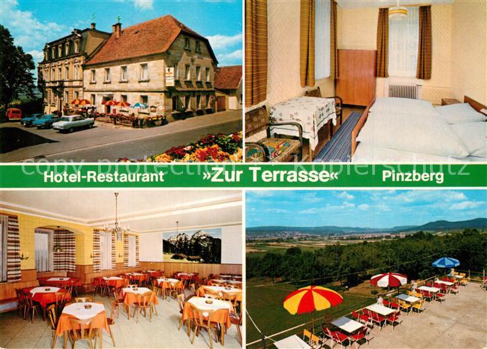 Pinzberg Hotel Restaurant Zur Terrasse Gastraeume Zimmer